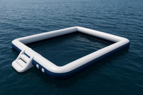 Piscina hinchable para yates. Exclusiva para uso en alta mar