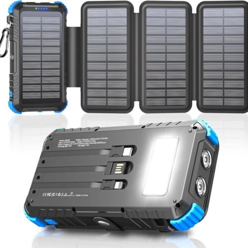 Power Bank Solar 20000mAh